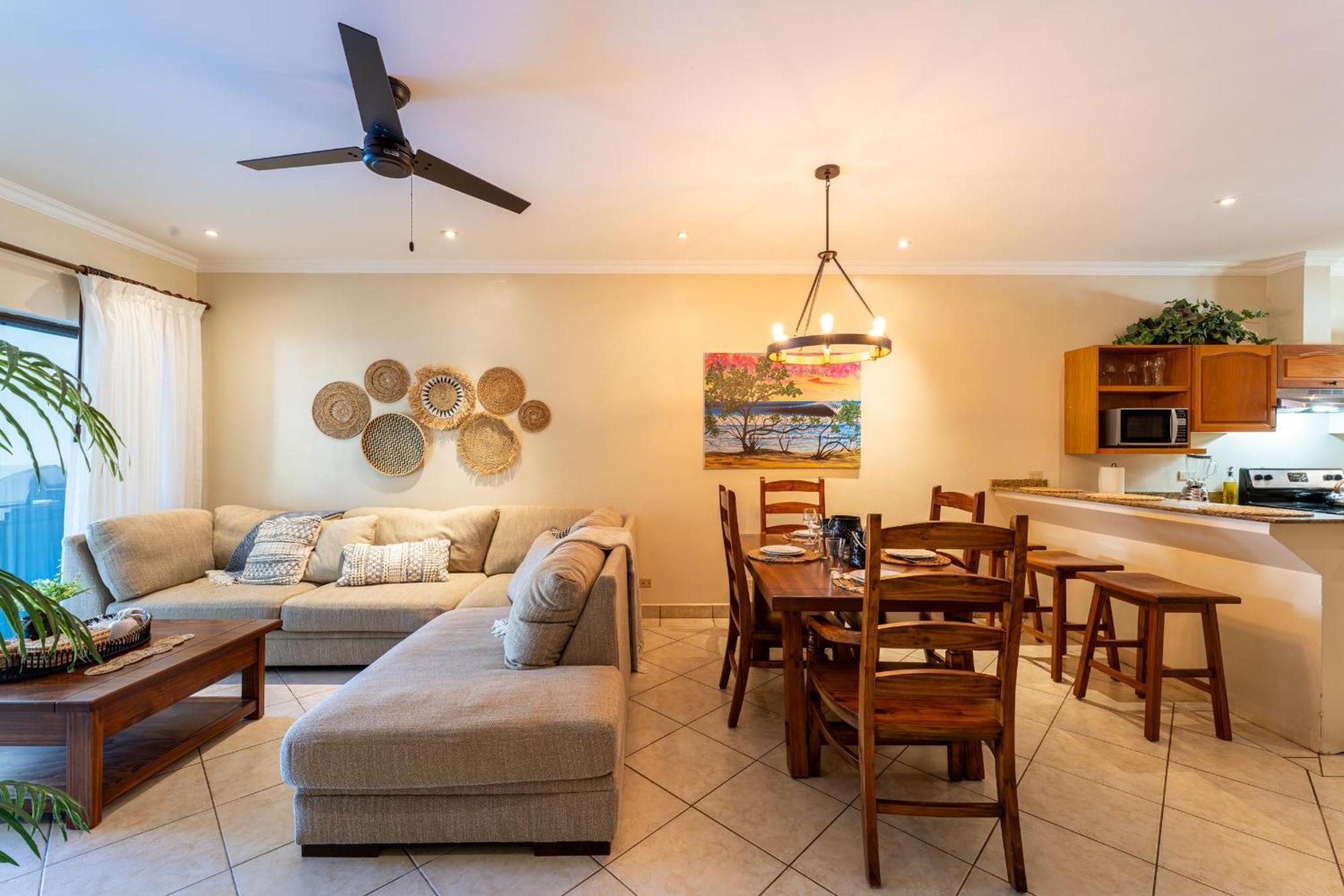 Sunrise 1- 3 Bedroom Poolside * Tamarindo