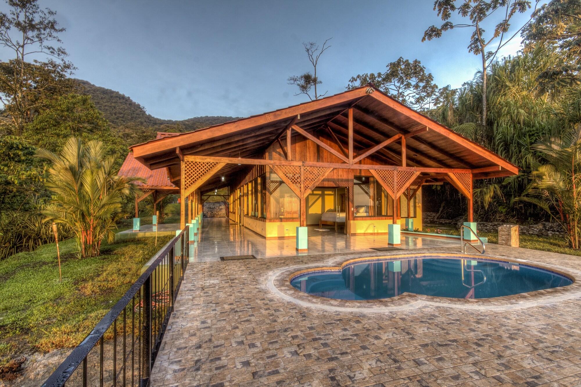 Lodge Waterfall