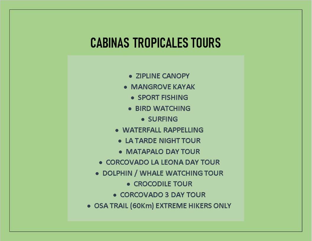 Cabinas Tropicales Puerto Jimenez